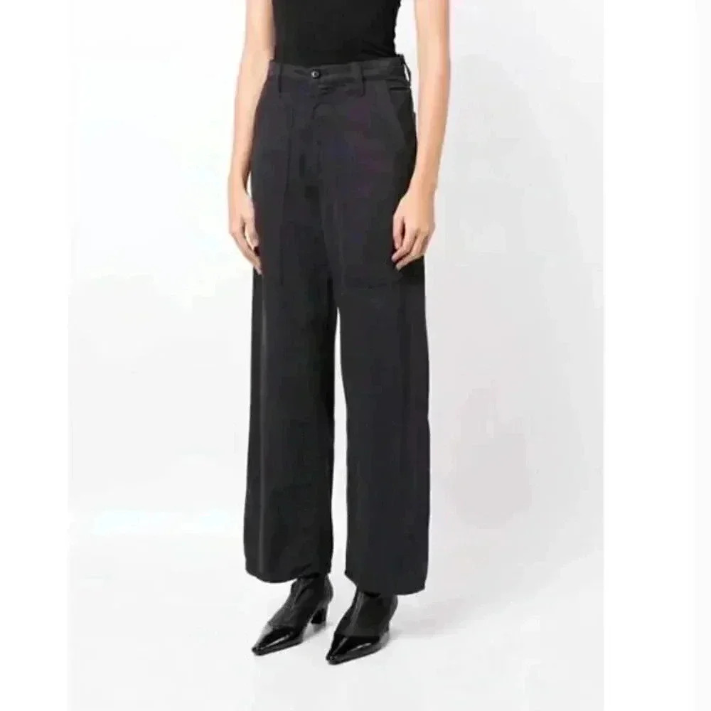 MOTHER High Rise Black Jeans